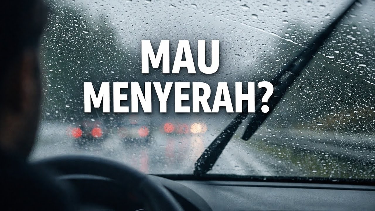Kalau Kamu Mau Menyerah, Dengarkan Ini Dulu (Perjalanan di Bawah Hujan)