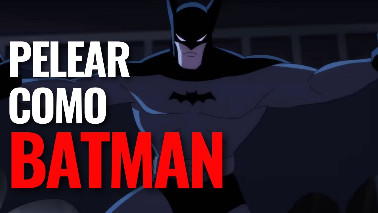 Pelear como Batman: Artes marciales de Batman Caped Crussader