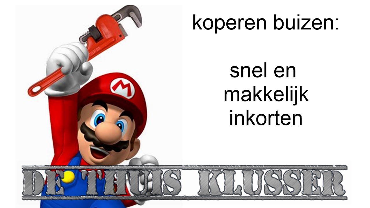 koperen buis makkelijk inkorten II de thuis klusser