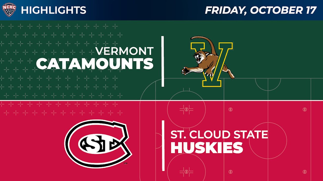 10-17-25 Vermont at St. Cloud State Highlights