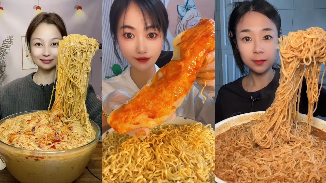 [ MUKBANG ASMR ] Ep 24 Massive Fire Noodles Challenge!! 🔥 | No Talking ASMR Eating Show 