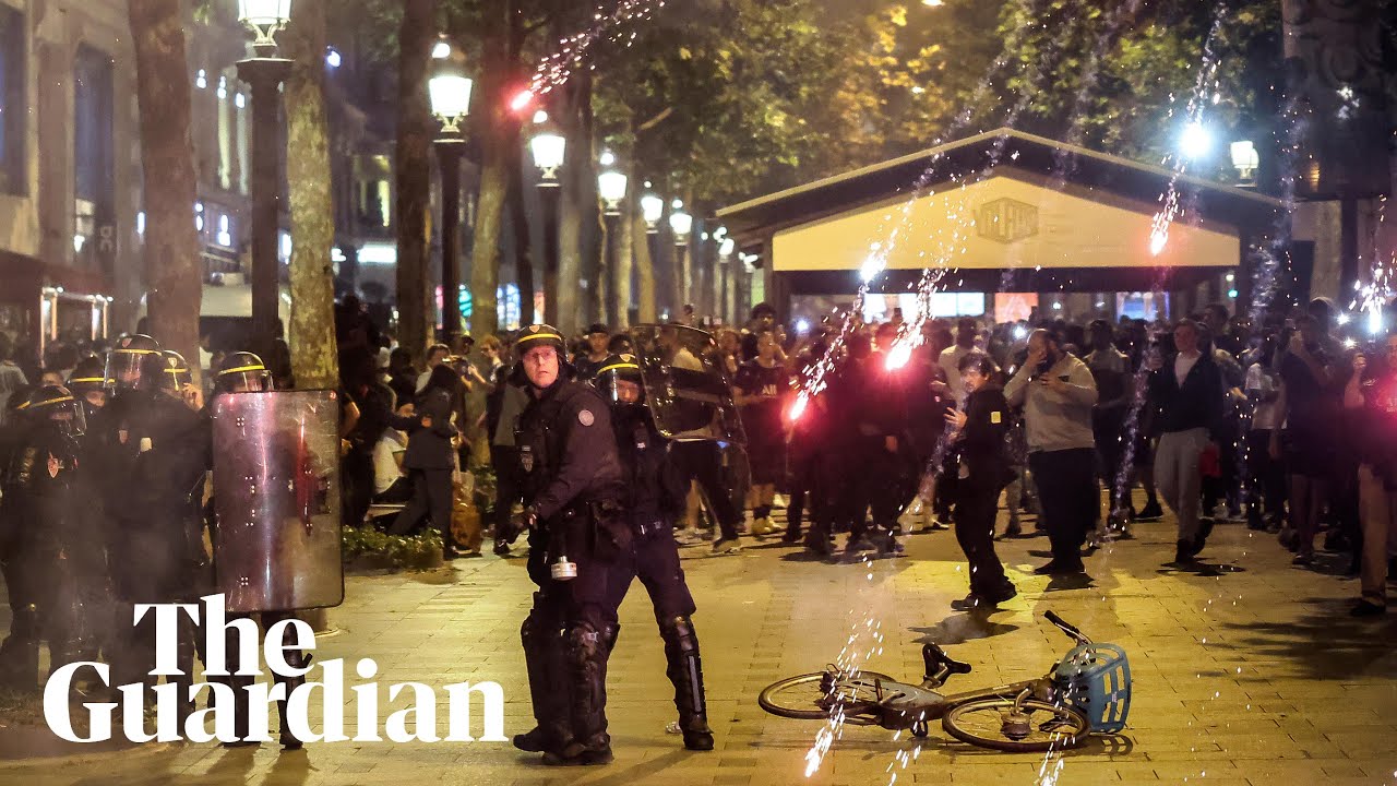 Hundreds arrested in Paris after PSG's Champions League celebrations