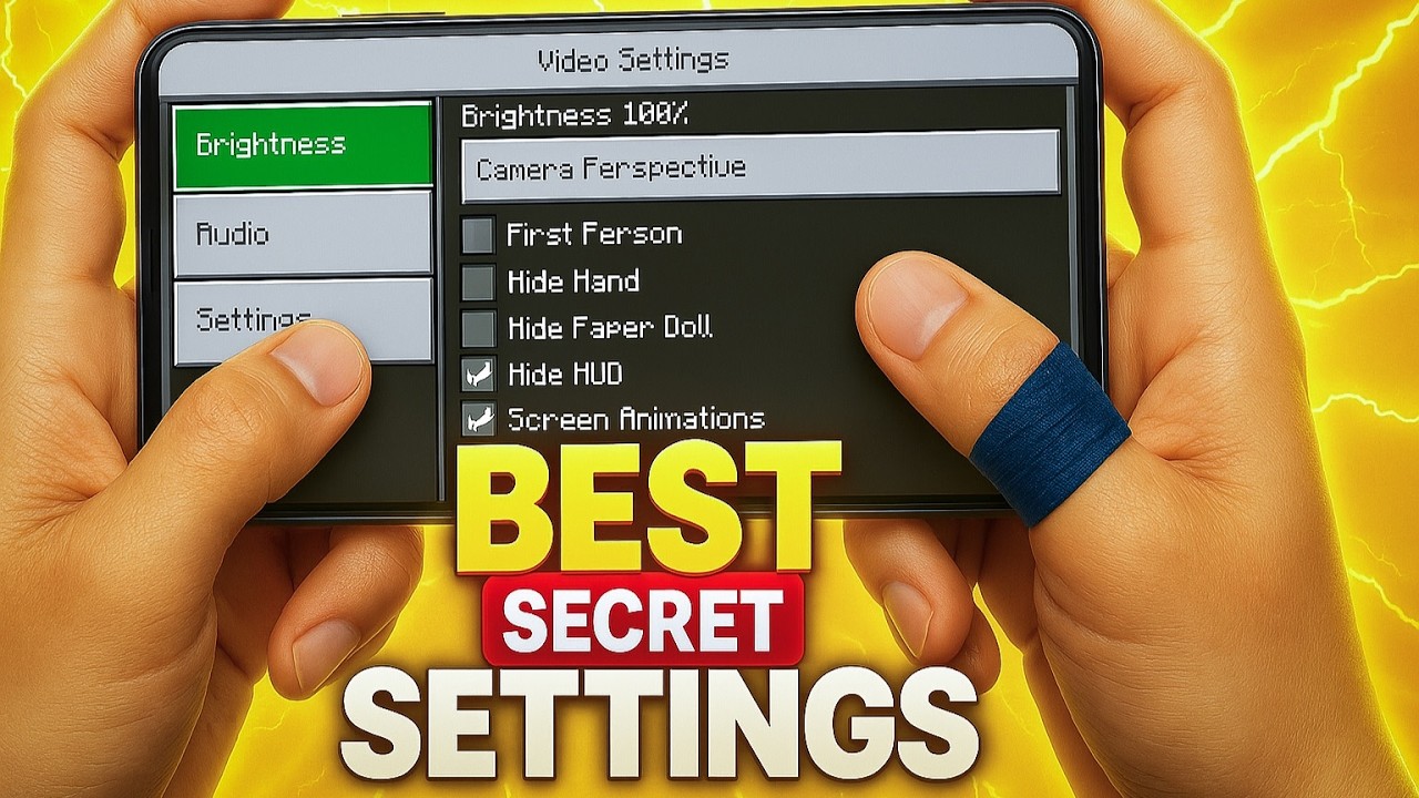 You're Wasting Time in Minecraft Without These Secret SETTINGS ! 😱