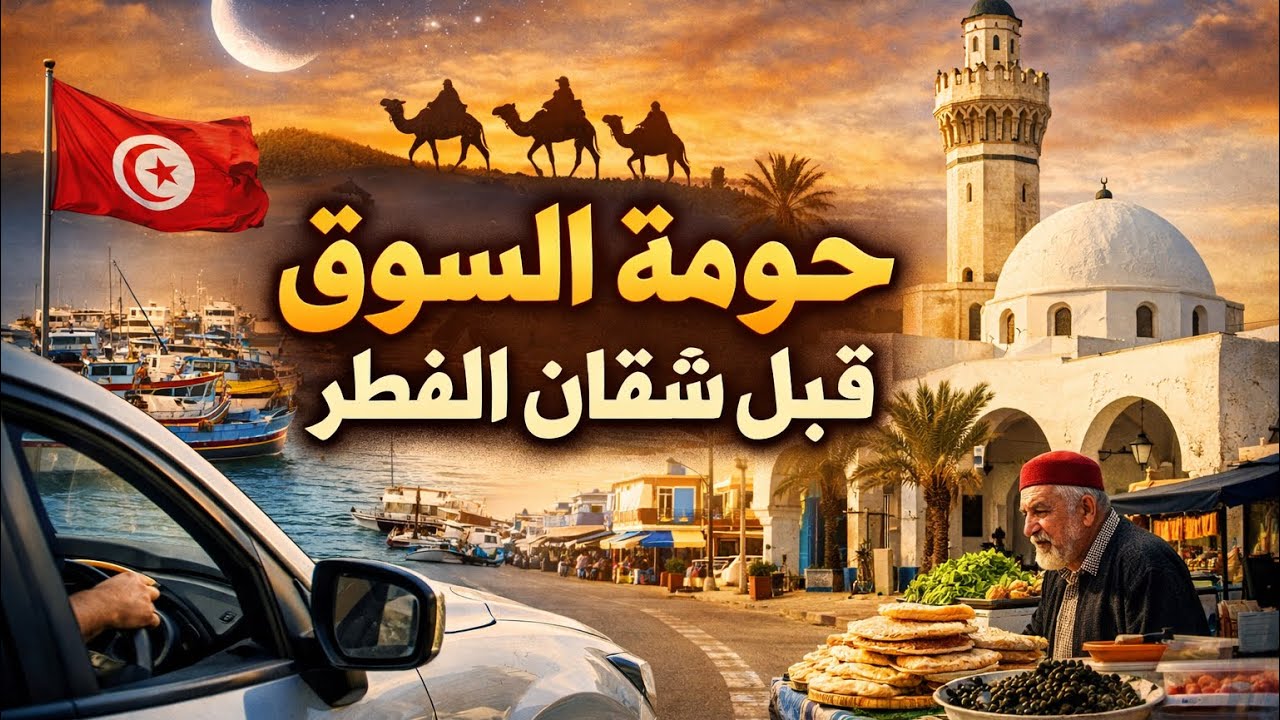 جربة: جولة في حومة السوق قبل شقان الفطر 