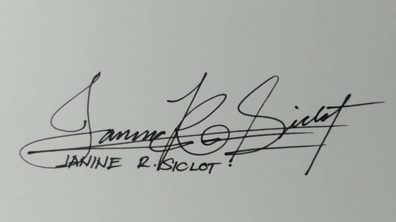 Compilation: My subscribers Signatures