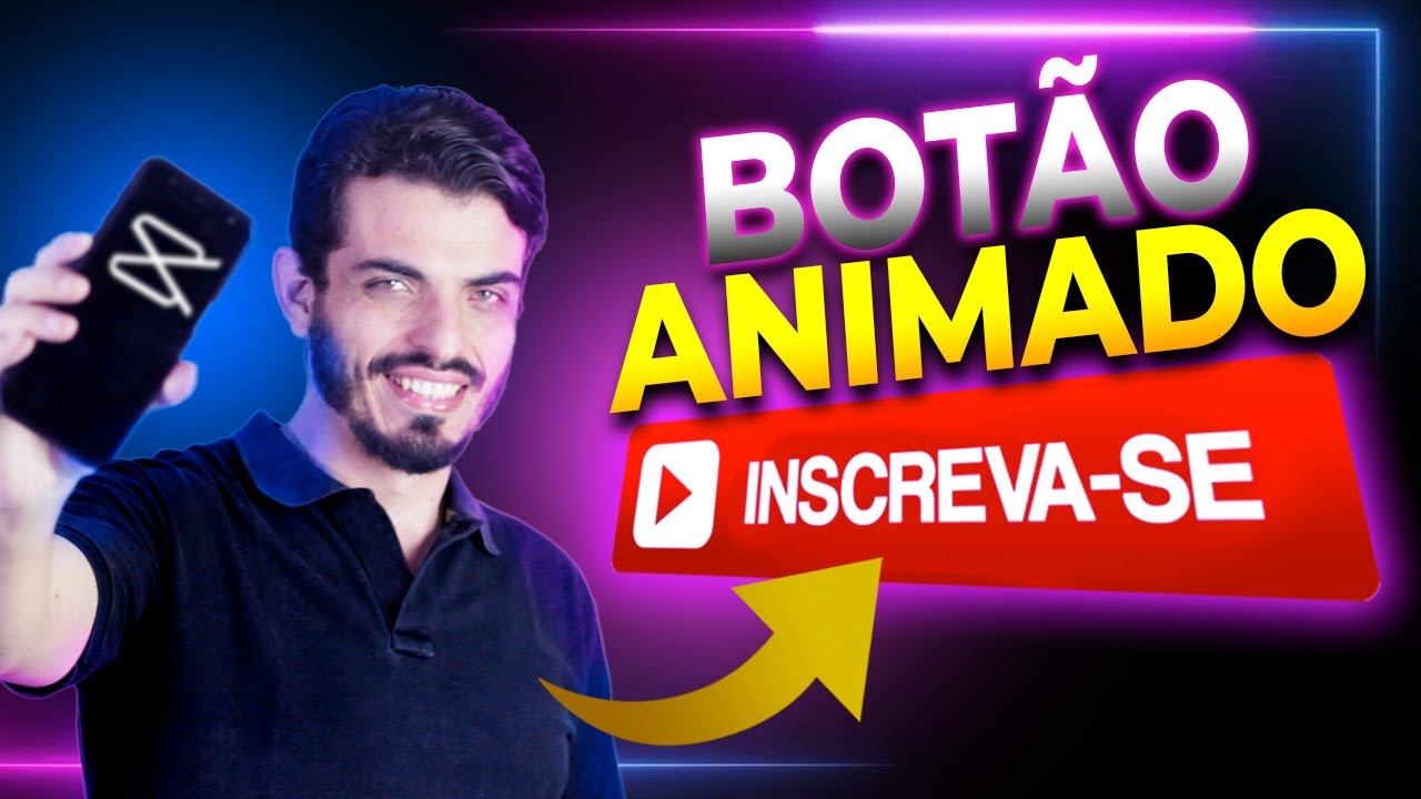 Como Colocar BOTÃO ANIMADO de INSCREVER no Seu Vídeo Pelo Celular