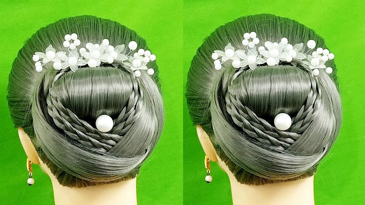Indian Beautyful Hairstyles |Indian Wedding Hairstyle For Long Hair |Beautiful Indian Hairstyles.