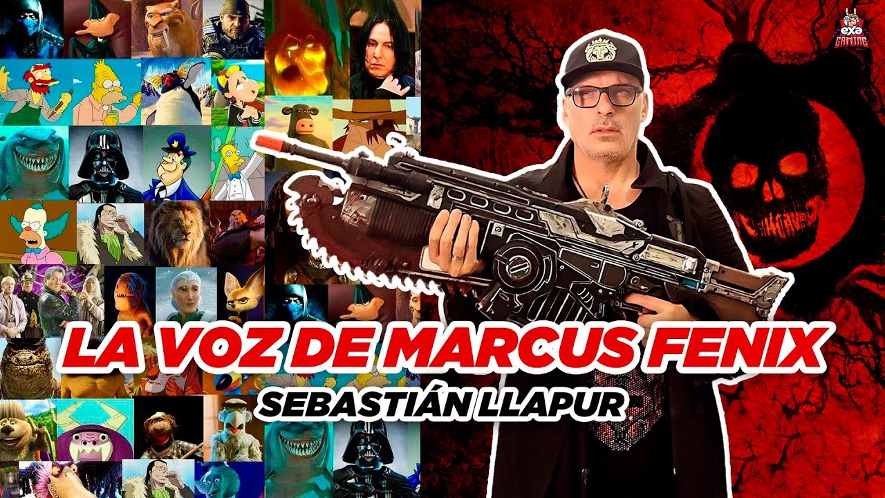 Soy pionero del doblaje latino de videojuegos SEBASTIÁN LLAPUR