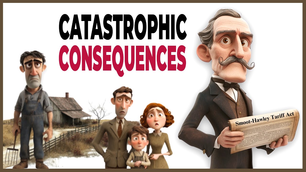 How a Tariff Made the Great Depression WORSE | Smoot-Hawley Explained