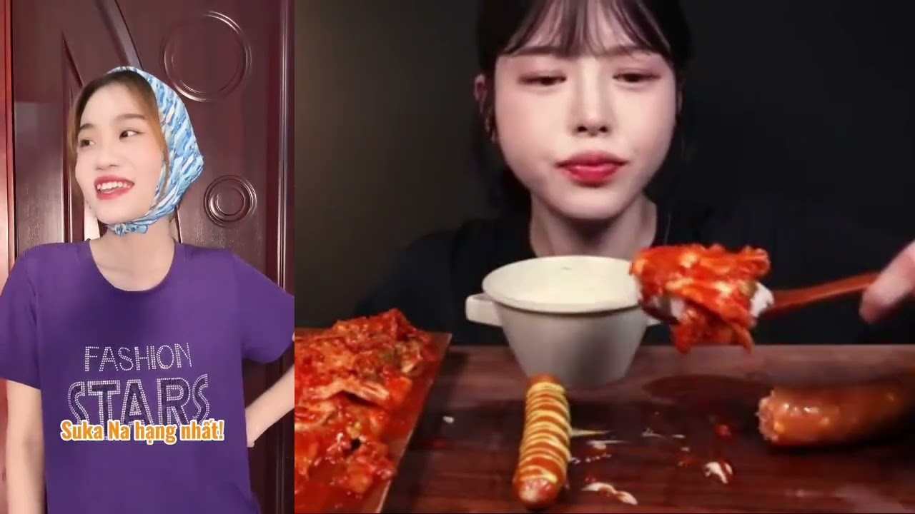 🌷Mukbang và kể chuyện ✨️ || Cre:Cô em thú vị