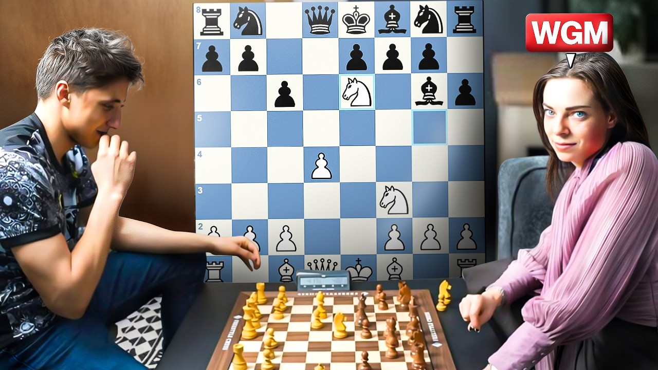 I played Martian Gambit vs. Dina Belenkaya!