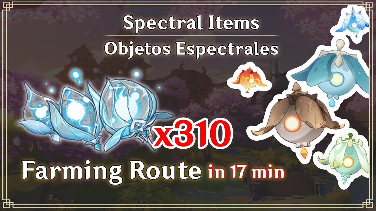 Ubicación y Rápida ruta de Farmeo para Espectros / Specters - [ Genshin Impact ]