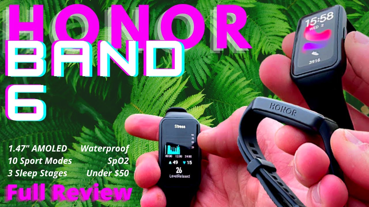 Обзор Honor Band 6 - это революция в фитнес-трекерах | 1,47-дюймовый AMOLED-дисплей на ТРЕКЕРЕ!?!