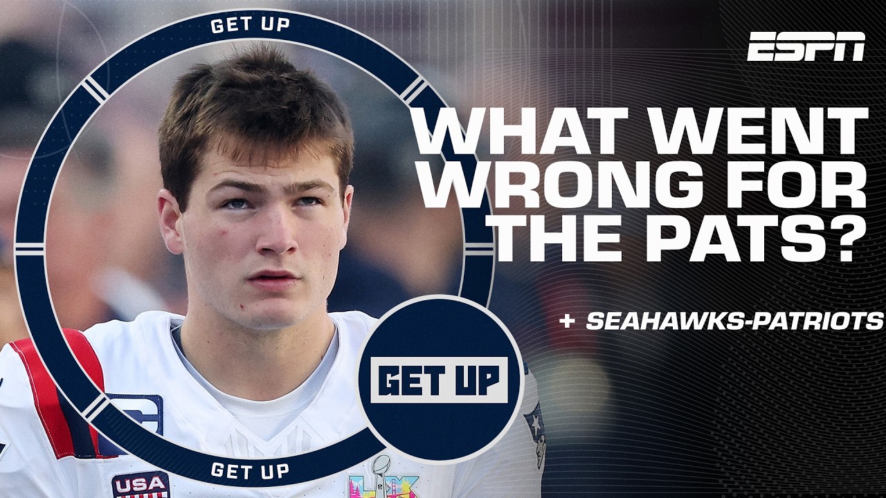Dan Orlovsky says New England didn't belong on the SAME FIELD as Seattle 😳 | Get Up