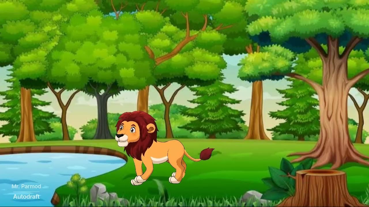 जादुई जंगल और नन्हा शेर