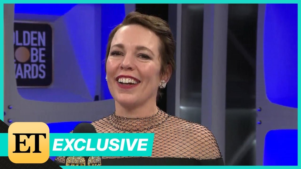 2019 Golden Globes: Olivia Colman Backstage (FULL INTERVIEW)