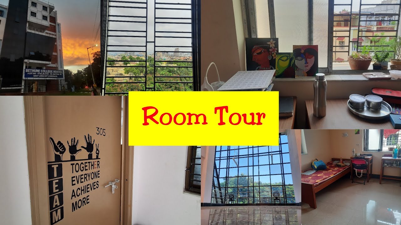 Bethune College Hostel Room Tour/Bethune Hostel Rooms #collegedays #collegelife #viralvideos