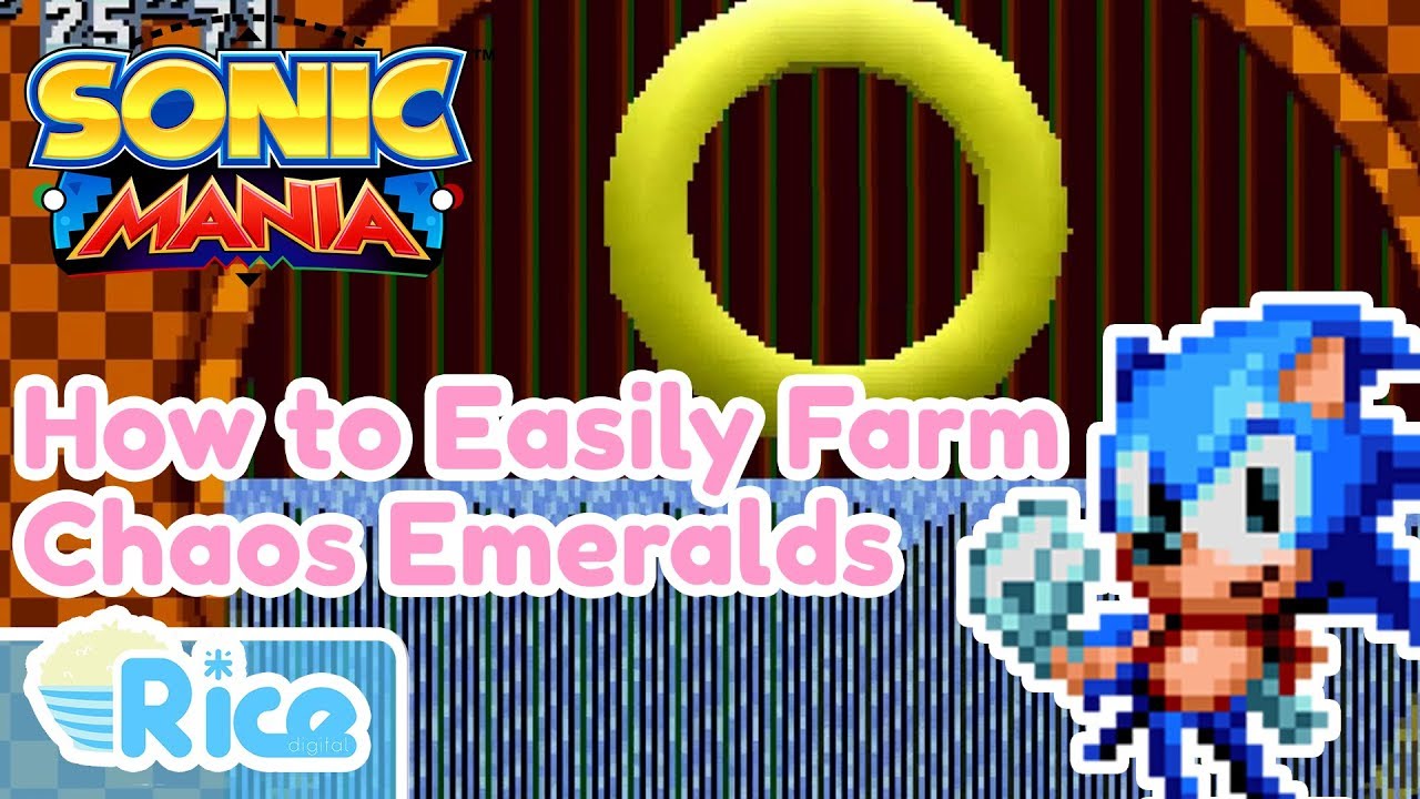 How to Easily Farm Chaos Emeralds in Sonic Mania's Green Hill Zone (This is How We Do It)