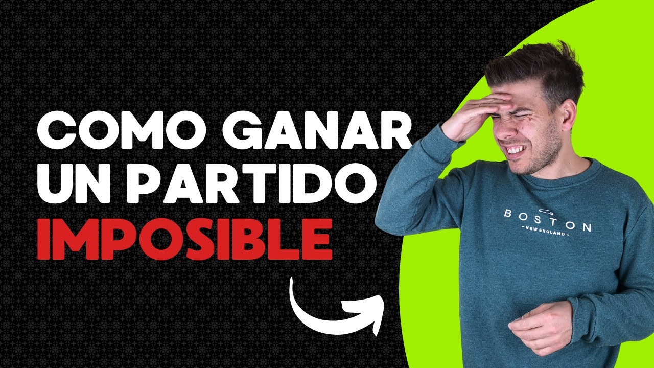 ▶ ¿Cómo GANAR un Partido de fútbol IMPOSIBLE?