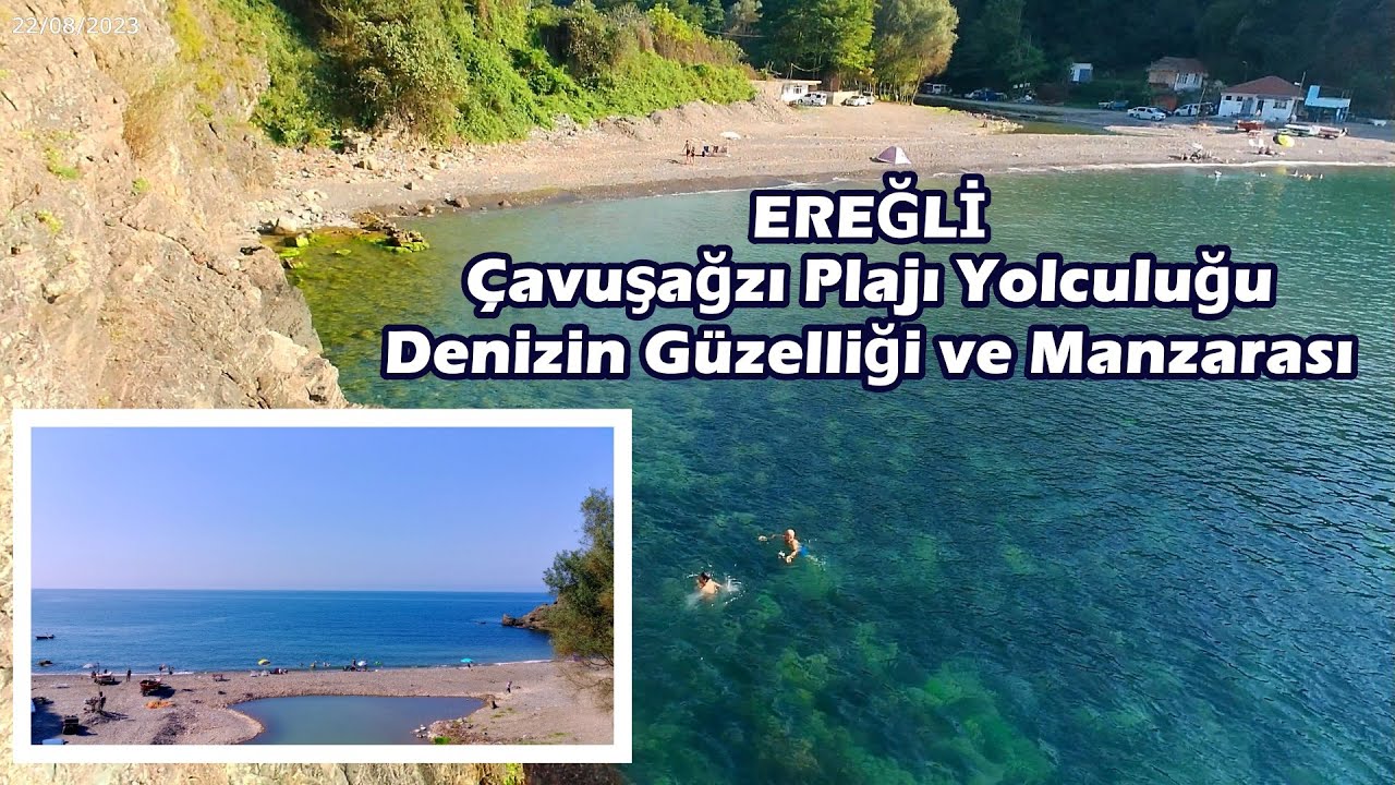 Çavuşağzı Plajı Yolculuğu ile Denizin Güzelliği Manzarası ve Cemaller #Çavuşağzı #Plaj #Ereğli