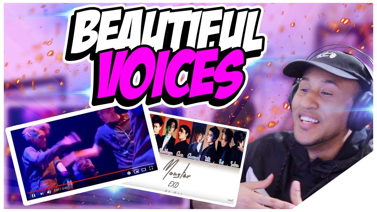BEAUTIFUL VOICES | EXO 엑소 'Monster' MV Reaction [Plus English Lyrics]