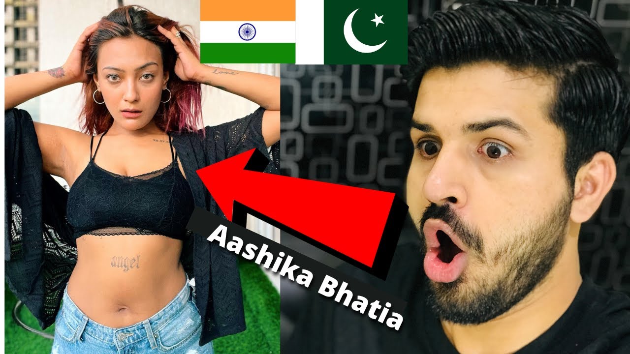 Pakistani React on Indian | Aashika Bhatia REELS VIDEOS | Indian Tiktoker | Reaction Vlogger