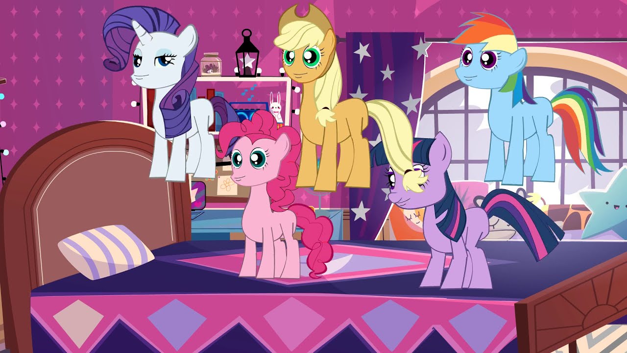 Five Little Ponies song by MLP - My Little Pony - Kids Songs