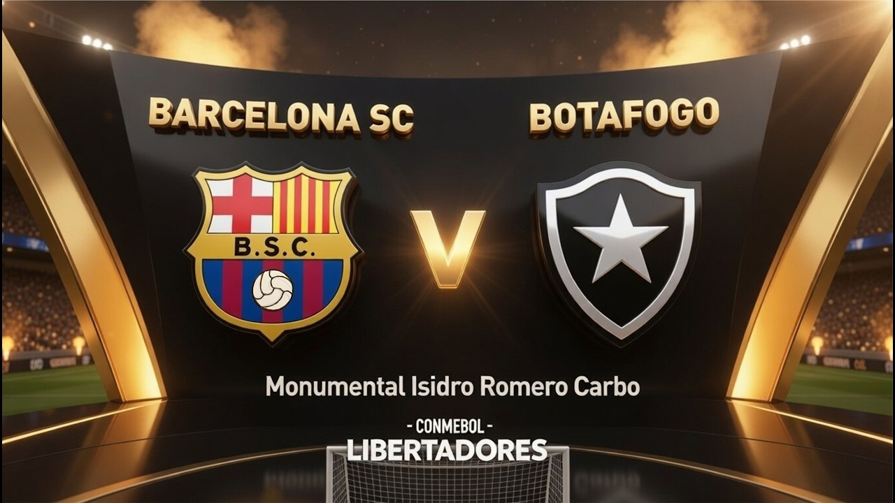 BARCELONA SC X BOTAFOGO | LIBERTADORES 2026 | JOGO DE IDA