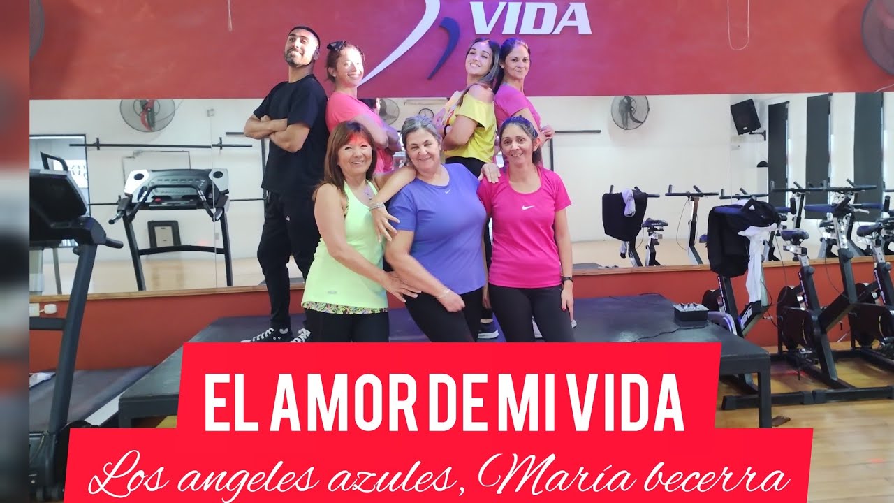 EL AMOR DE MI VIDA - Los Angeles Azules, María Becerra | Zumba | JESI MOTTA | coreografia | cumbia