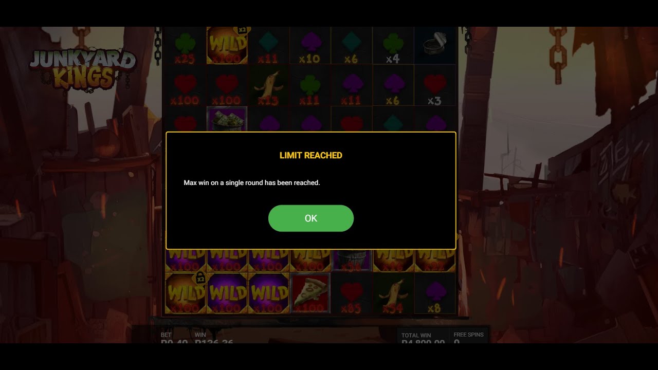 First Hacksaw Gaming MAX WIN - Junkyard Kings 12000X!