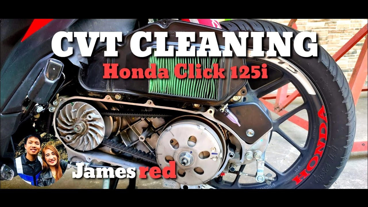 CVT Cleaning to Honda Click 125i