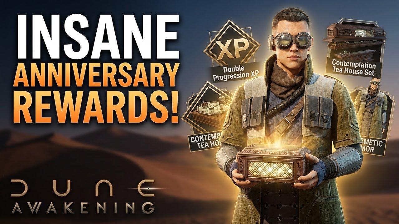 Year One Complete &ndash; Dune: Awakening's Insane Rewards Month Starts Now