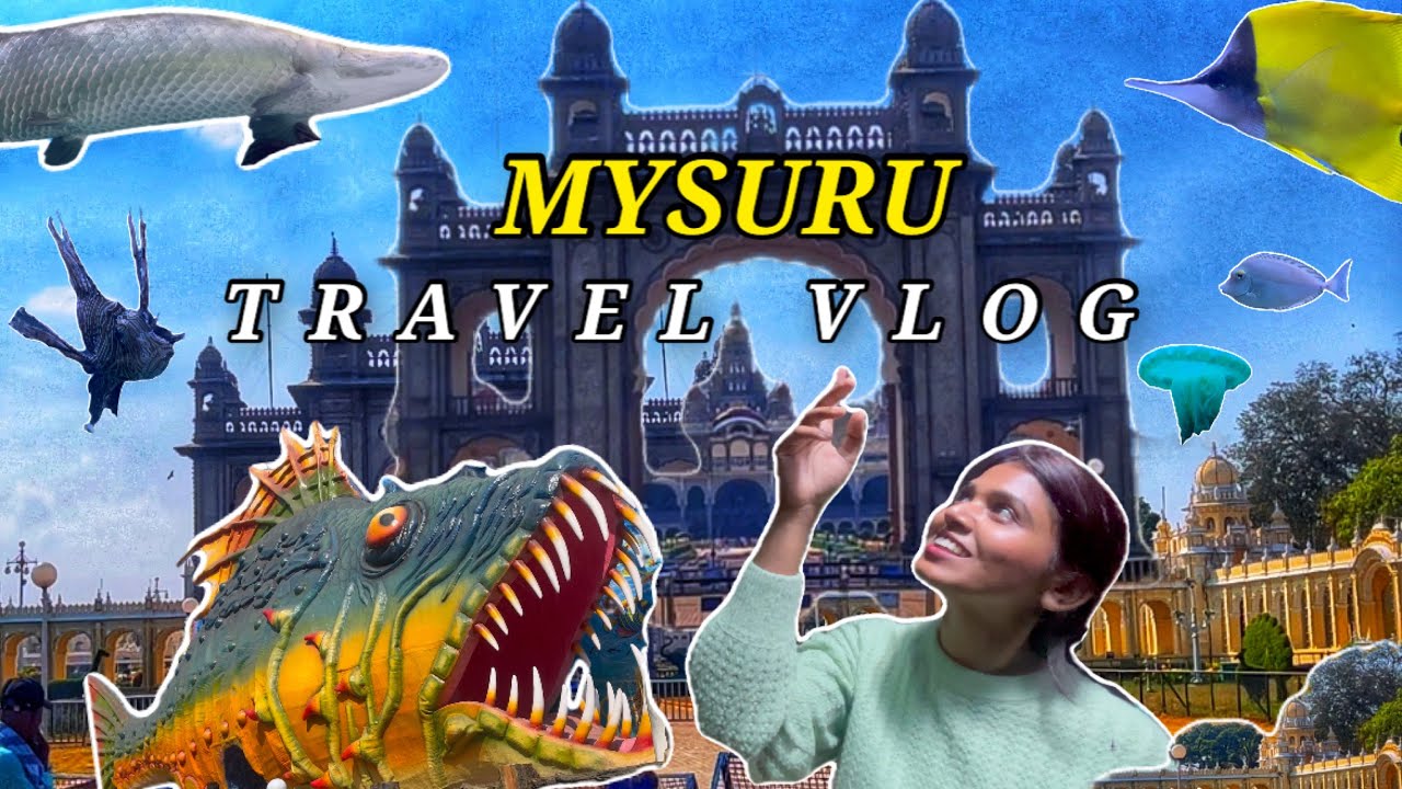 Mysore Famous Places to Visit😍 | In Less Time✨| Dharwad to Mysore Travel Vlog #kannada #travelvlog 