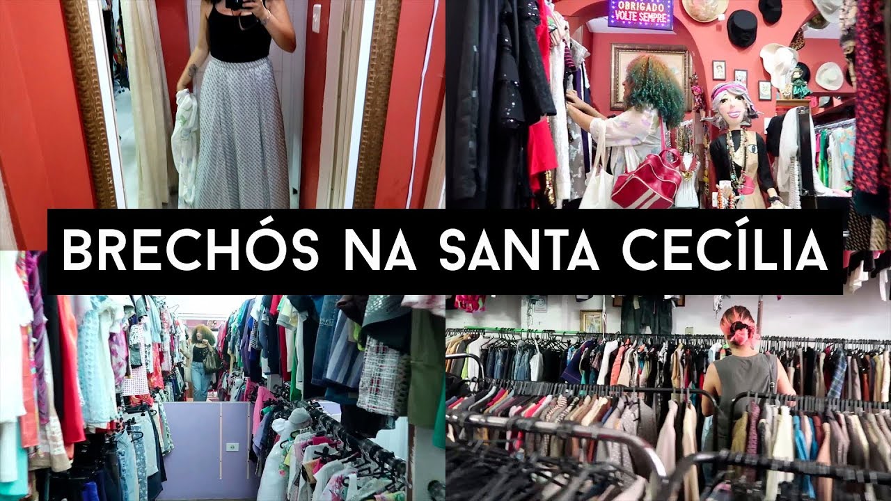 Tour por Brechós na Santa Cecília