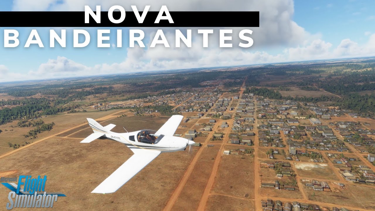 #FS2020 - Nova Bandeirantes (Brasil) : I noticed after landing that there was an airfield nearby...