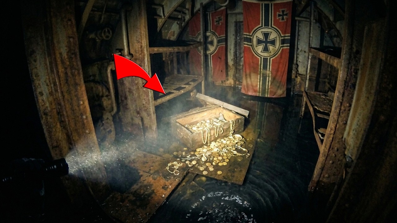 We Found Hidden Nazi Gold Inside an Abandoned WWII Submarine (Underground Discovery)