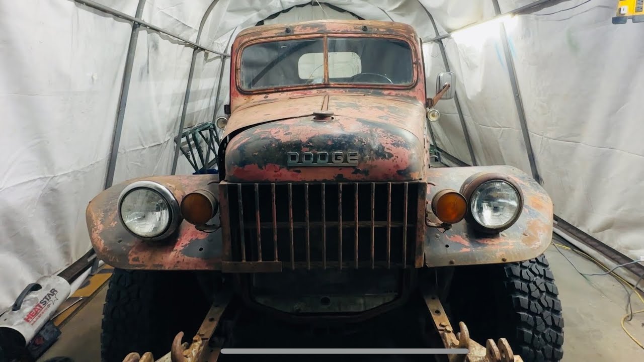 1947 Dodge Power Wagon coming back to life!