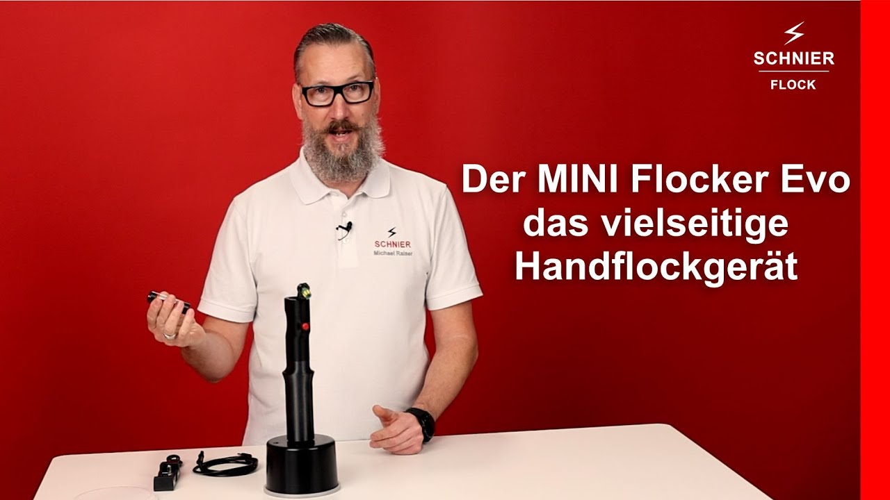 Vorstellung MINI Flocker Evo (Handflockgerät)