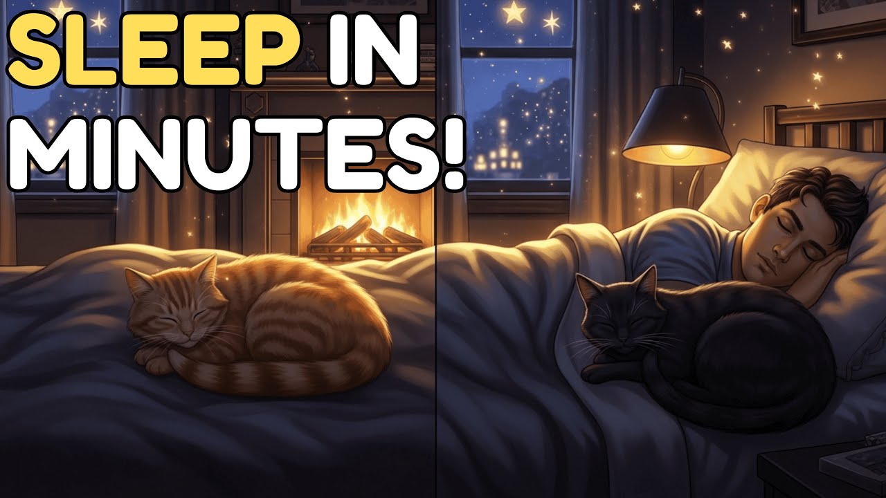 A Man & His Two Cats 🐱✨ Cozy Sleep Story for Adults | Bedtime Story to Help You Sleep