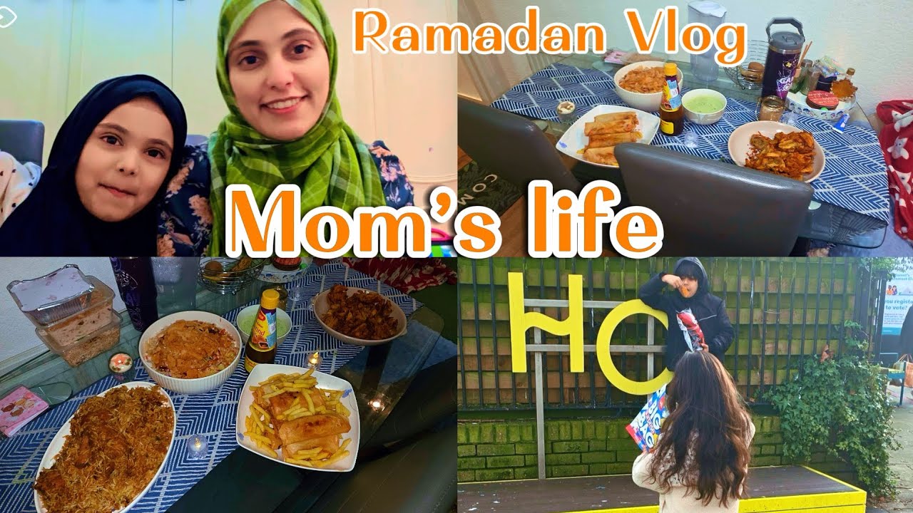 Ramadan Routine with Kids | Iftar Prep + Shopping Day|
