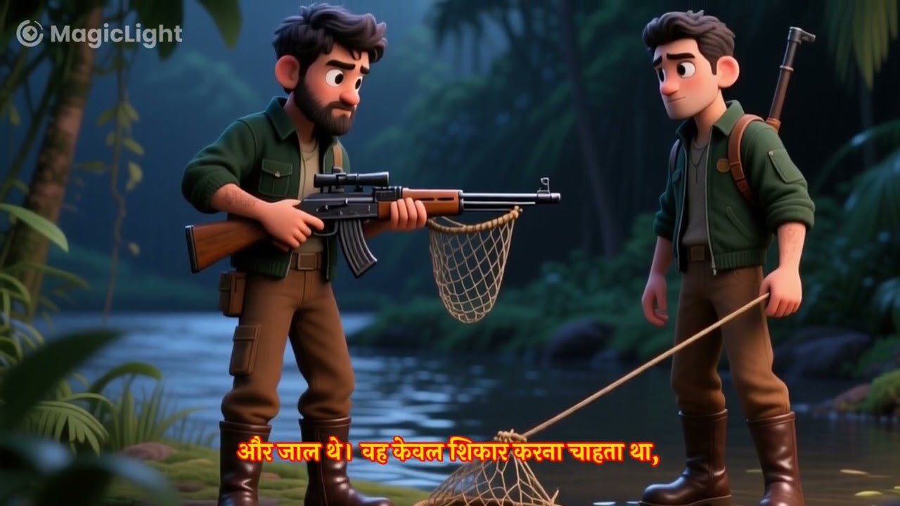 “Shikari Ko Mila Zindagi Ka Sabak | Heart Touching Jungle Kahani ❤️”