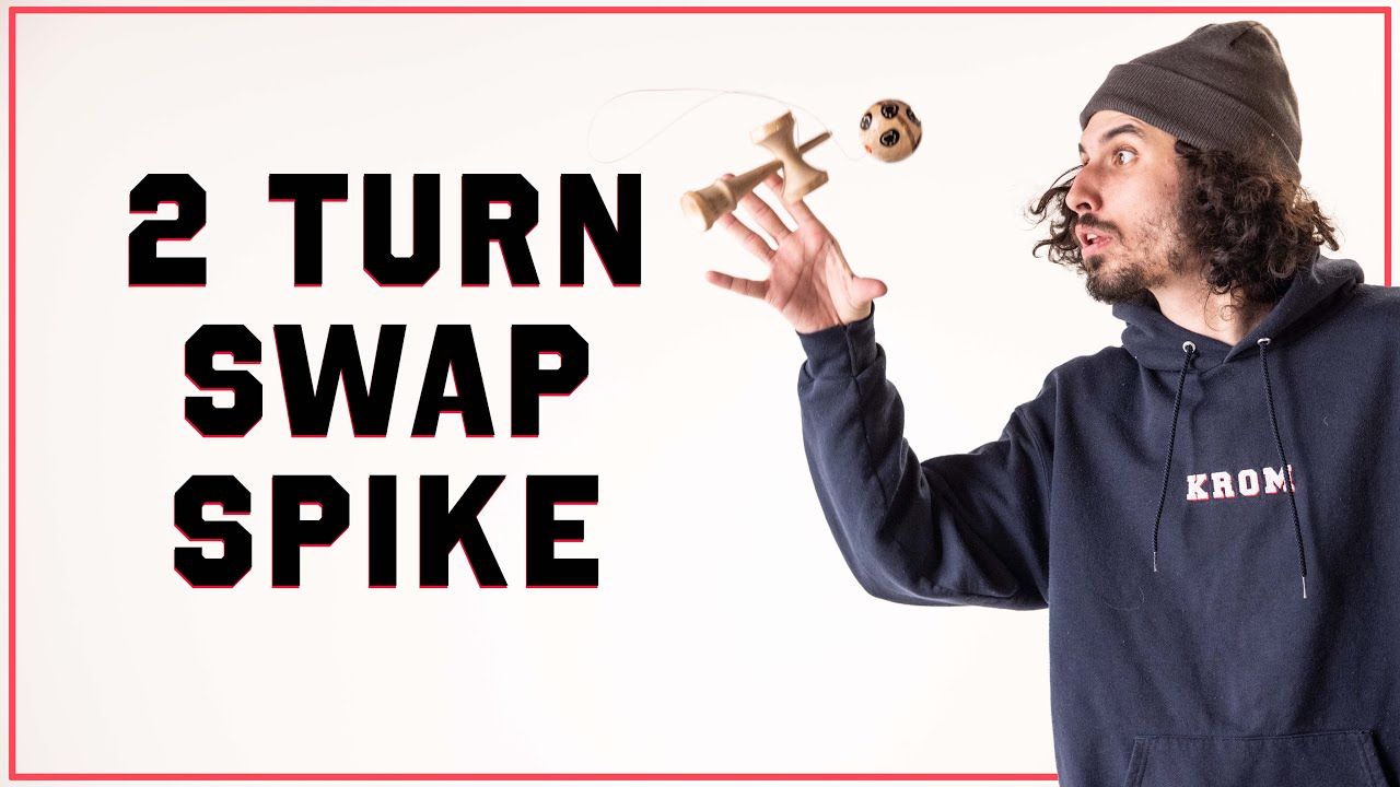 2 TURN TRADE SPIKE  - HOW TO PLAY KENDAMA