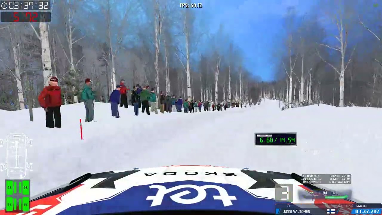 Richard Burns Rally   savopohja skoda fabia rs rally2