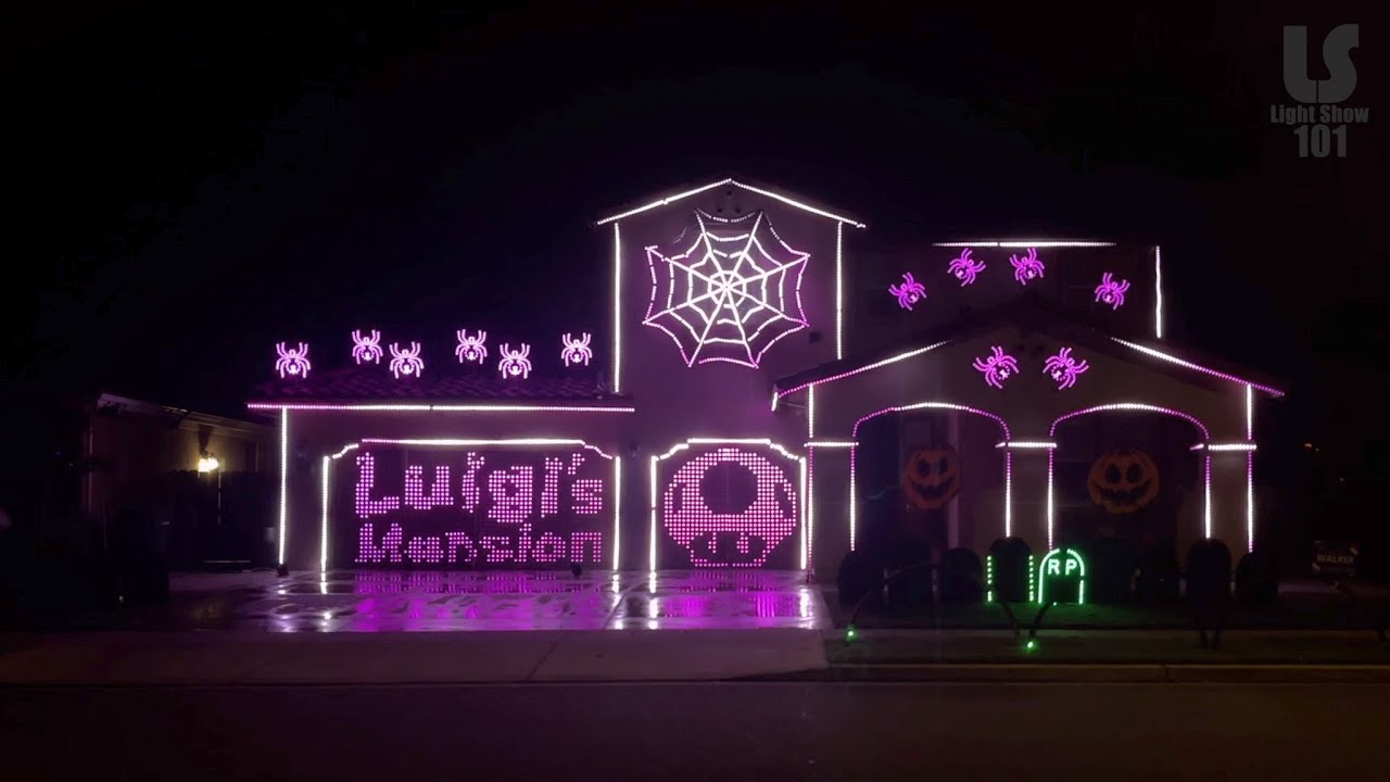 Luigi's Mansion - Halloween (Light Show)