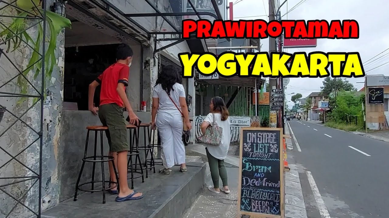 The current condition of Prawirotaman Yogyakarta | Yogyakarta city walking tour