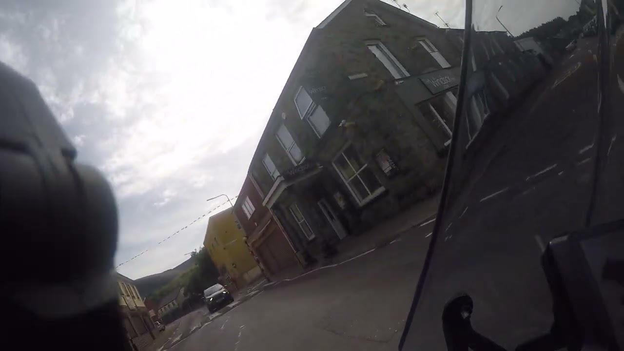 riding my 2020 ktm duke 125cc up the Bwlch mountain.