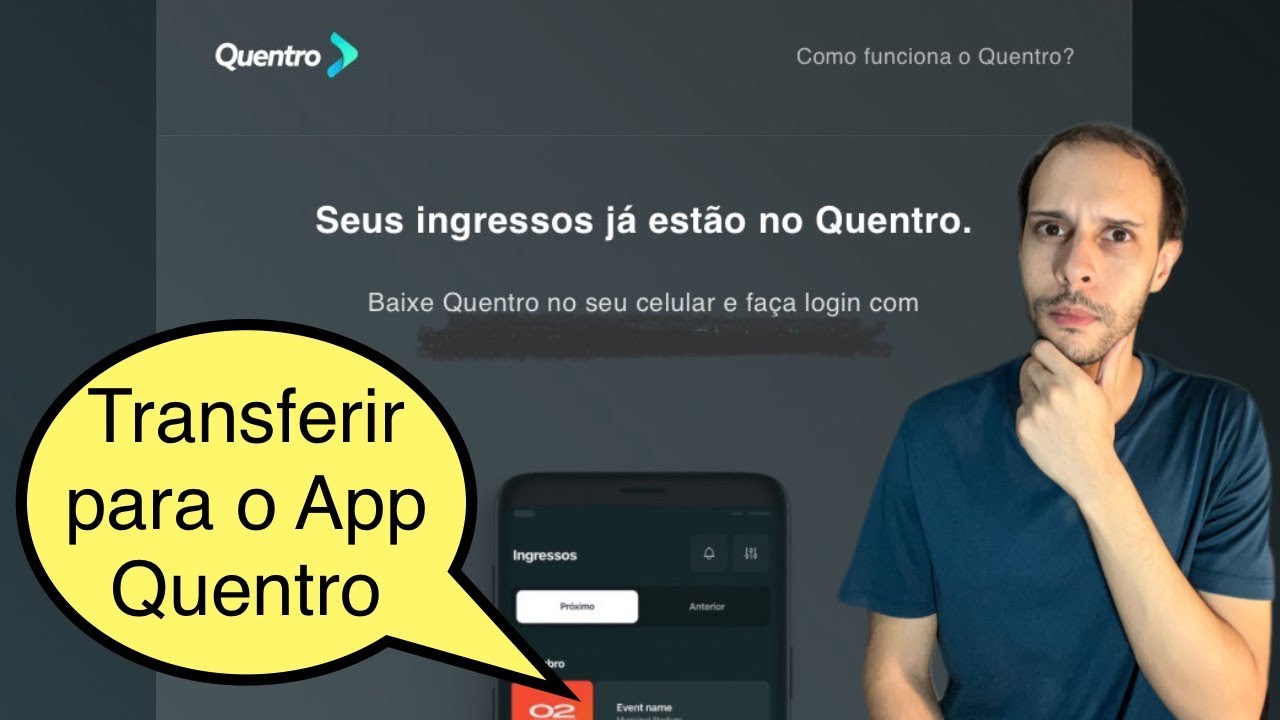 Como transferir os ingressos da 