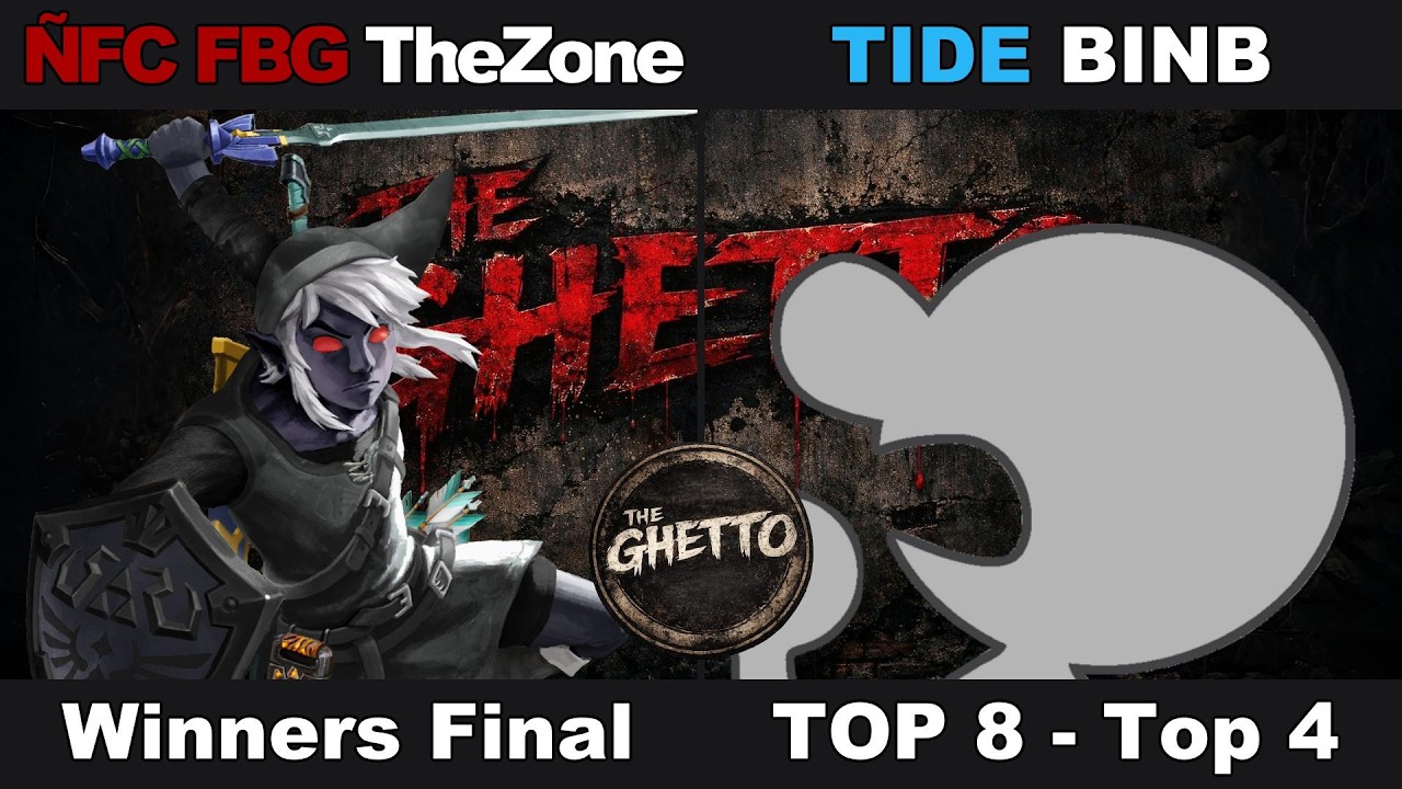 THE GHETTO #2 Winner Final - ÑFC FBG TheZone (Link) Vs. TIDE BINB (Game & Watch/Samus) SSBU