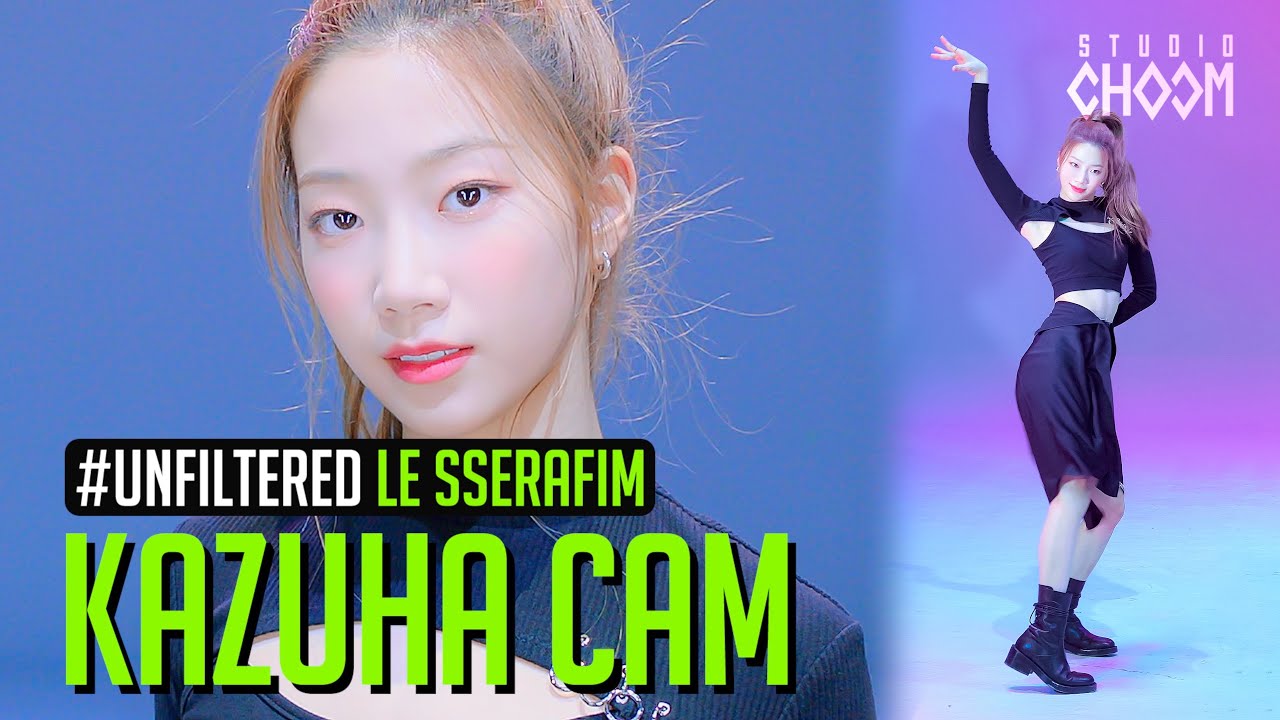 [UNFILTERED CAM] LE SSERAFIM KAZUHA(카즈하)  'FEARLESS' 4K | BE ORIGINAL