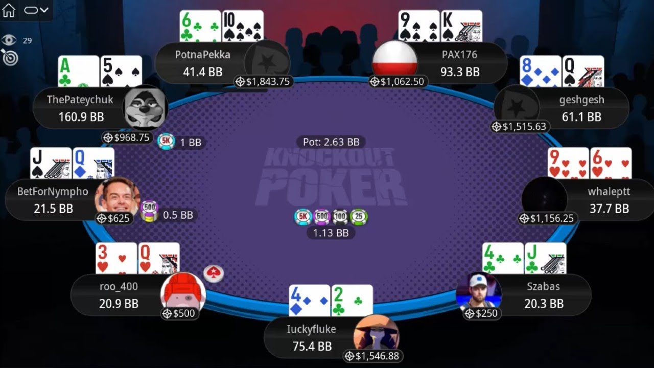 $1K Thursday Thrill 14-11-2024 ThePateychuk | roo_400 | PAX176 - Final Table Poker Replays